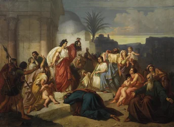 Judith montre la tête d